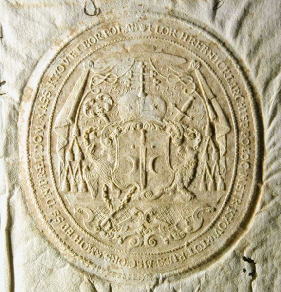 Plik:Pieczęć Floriana Hrebnickiego 1751.JPG